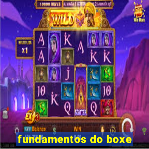 fundamentos do boxe